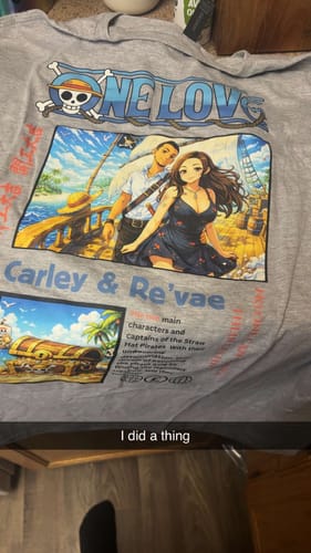 Customer photo review of ONE LOVE - custom made (upload)