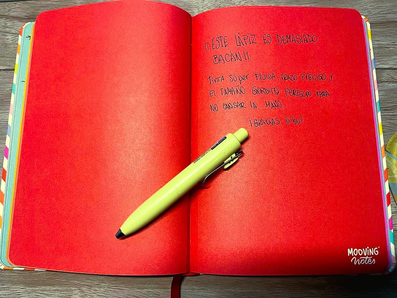 Customer photo review of Uni-ball One P - Bolígrafo Tinta Gel de Colores 0,5 mm