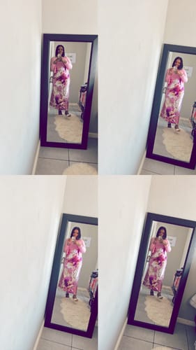 Customer photo review of Mabontle 10 inch 5x5 Vietnamese SDD Bone Straight Wig