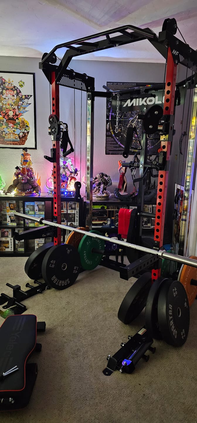 Customer photo review of HR05 Half Rack Functional Trainer