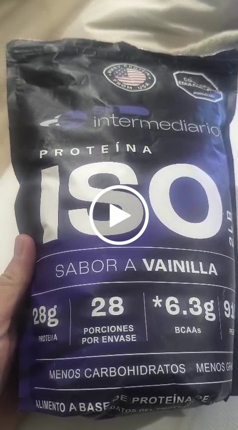Customer video review of Proteína Aislada (ISO)