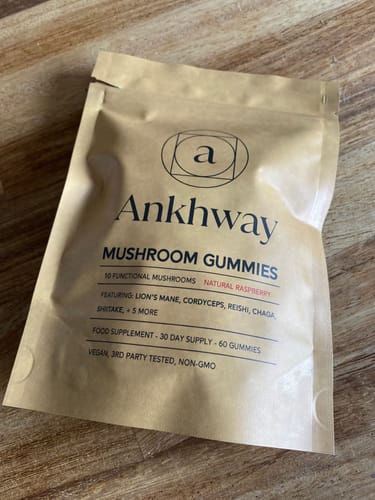 Customer photo review of Mushroom Gummies