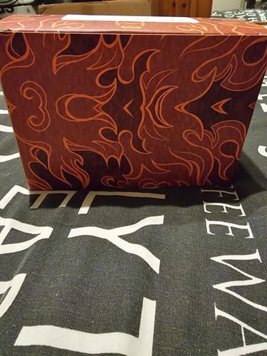 Customer photo review of ELITE SERIES - FIRE HOLO SLEEVES (70 PCS)