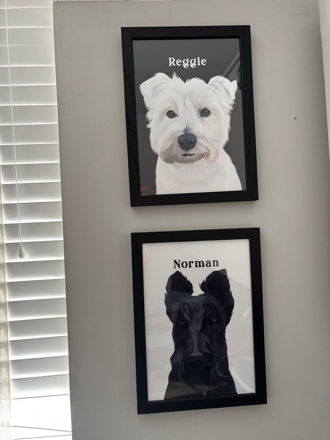 Customer photo review of Classic | Custom Pet Portrait (NEW)