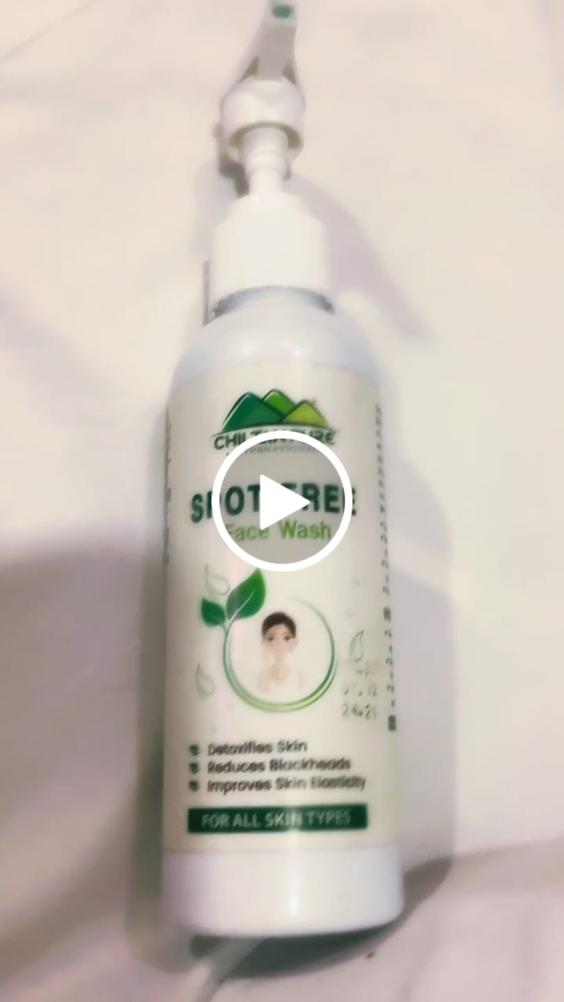 Customer video review of Spot Free Face Wash – Detoxifies Skin, Deep Cleanses Pores, Reduces Blemishes & Protects Skin Barrier