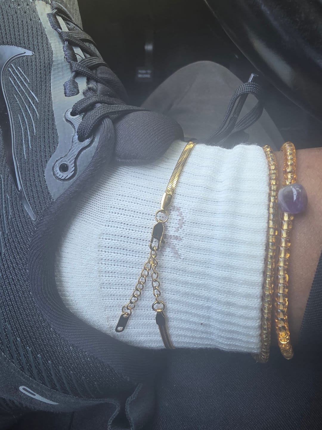Customer photo review of Chelsea Herringbone Bracelet