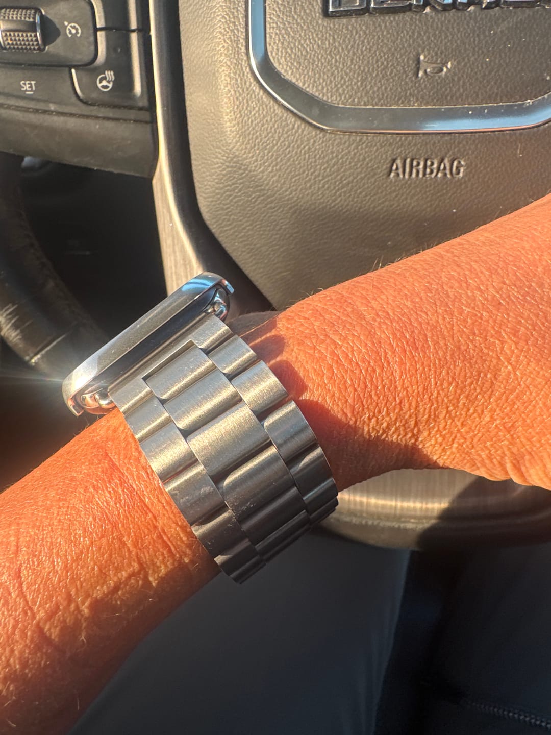 Customer photo review of Tokyo Metal Strap