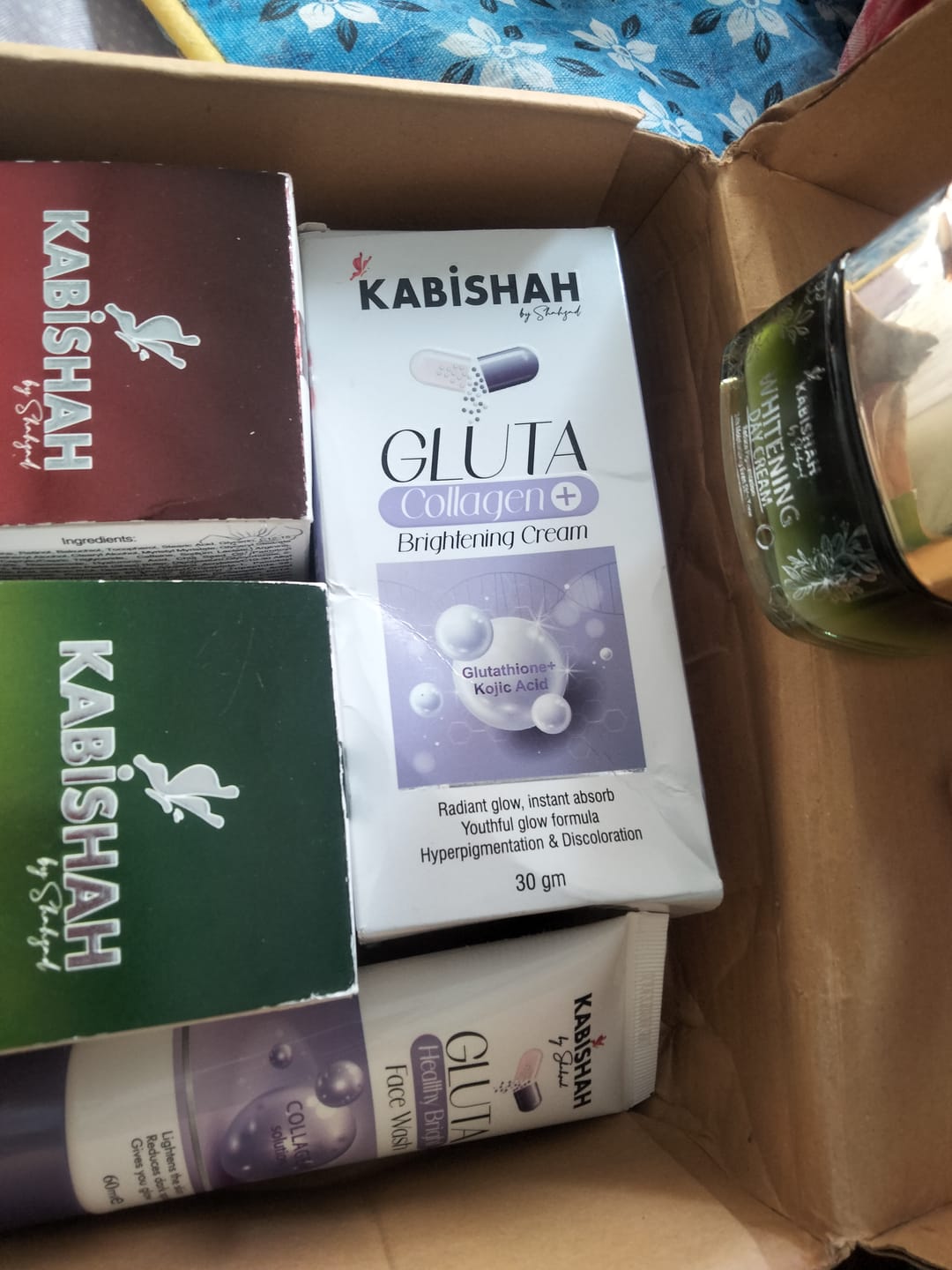 Customer photo review of Day & Night Creams: Complete Glow Bundle