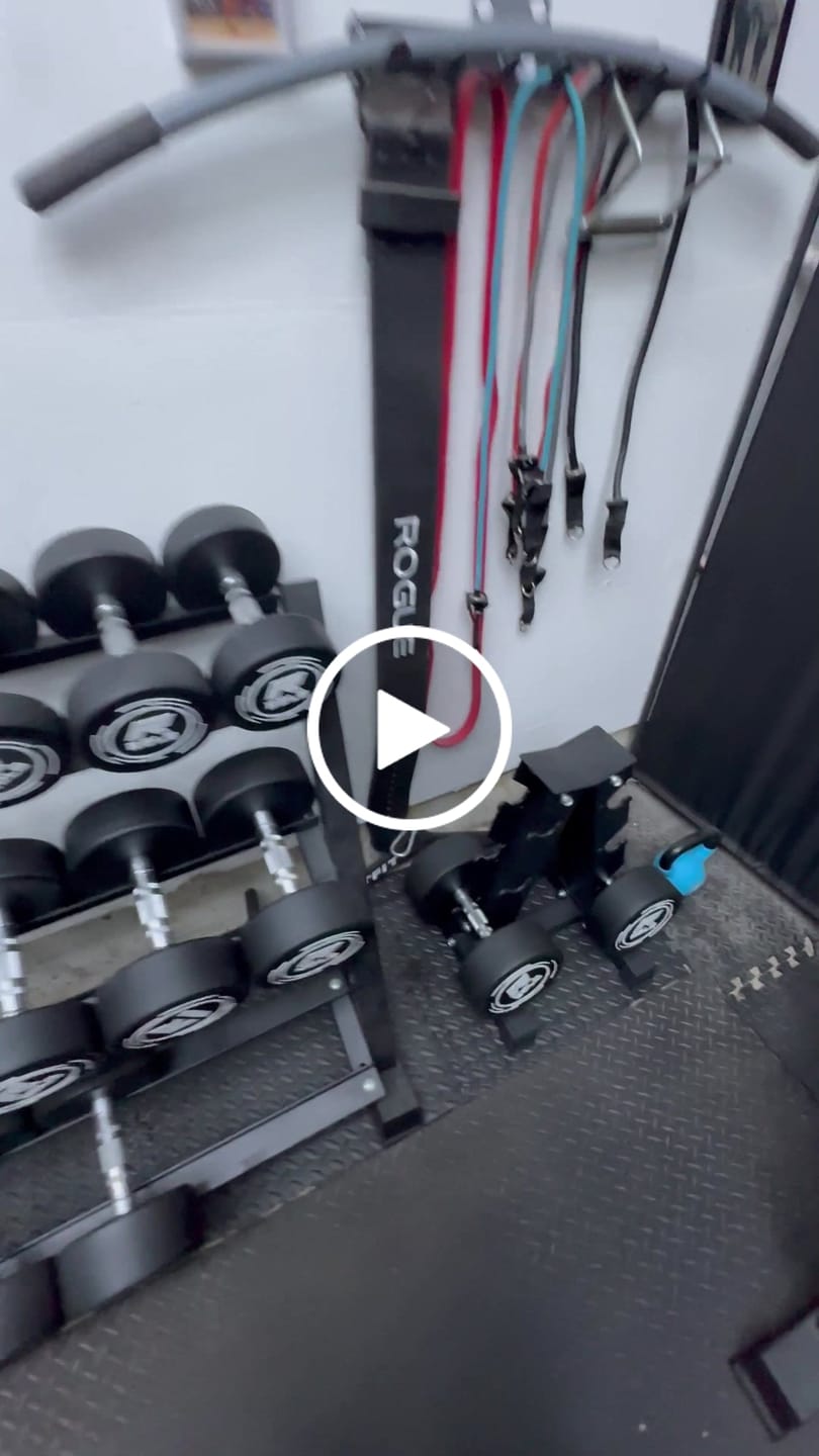Customer video review of RitFit PVC-Coated Round Dumbbells in Pairs