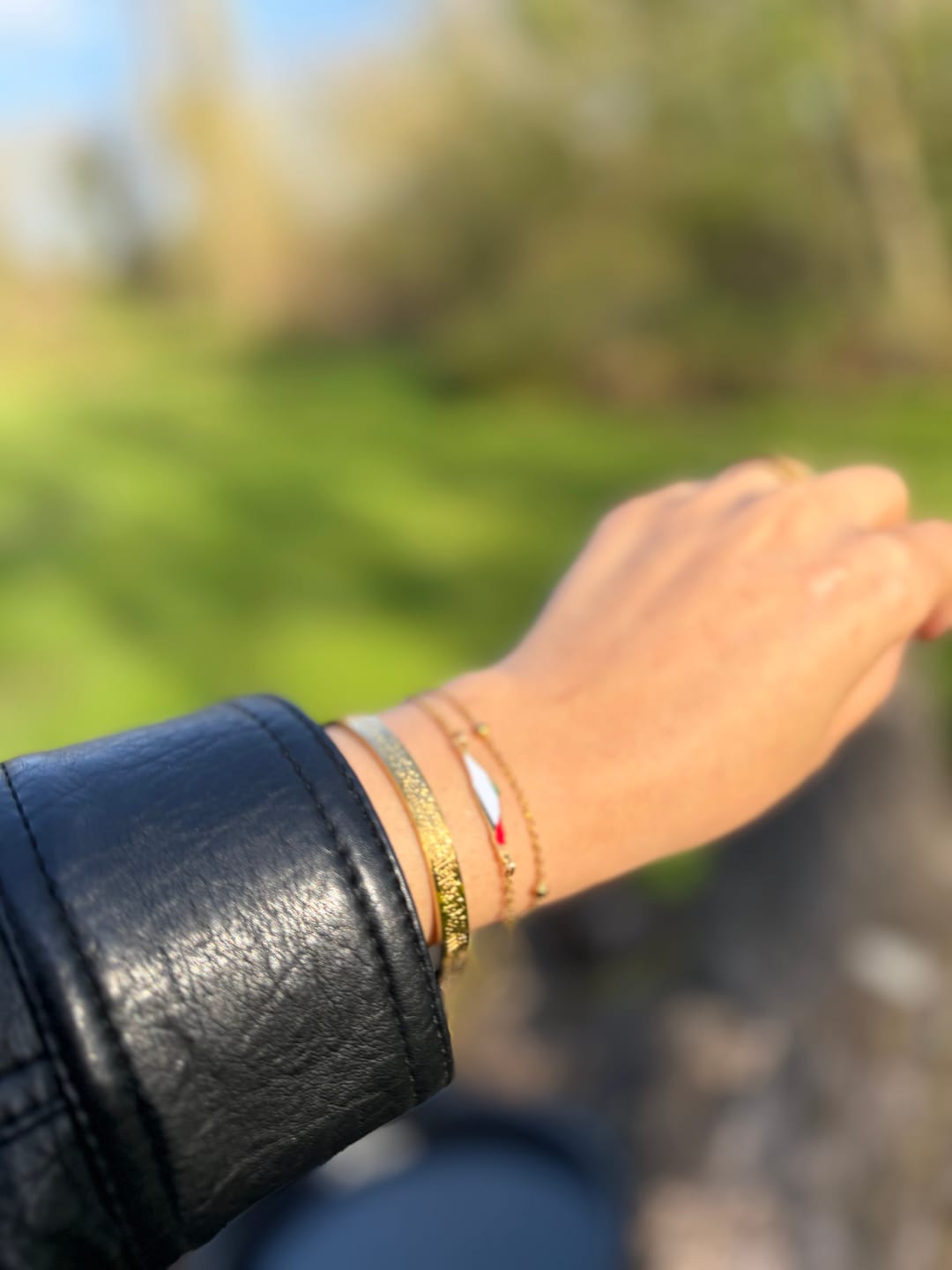 Customer photo review of Damen Palästina | Armband