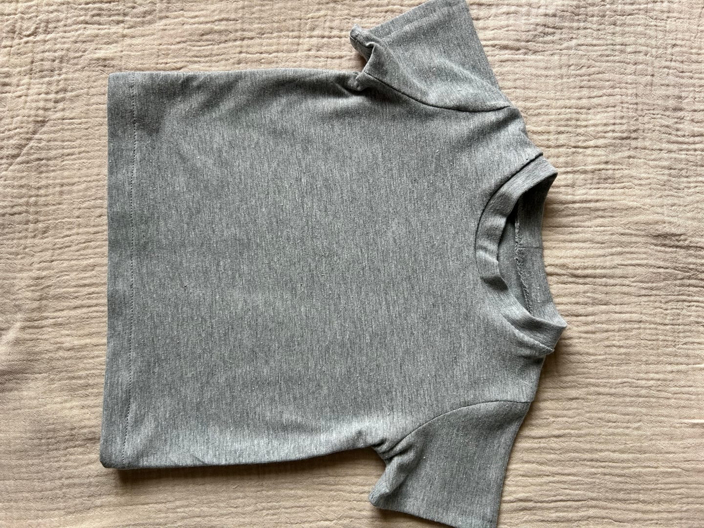 Customer photo review of Linen Textured Look Cotton Fabric