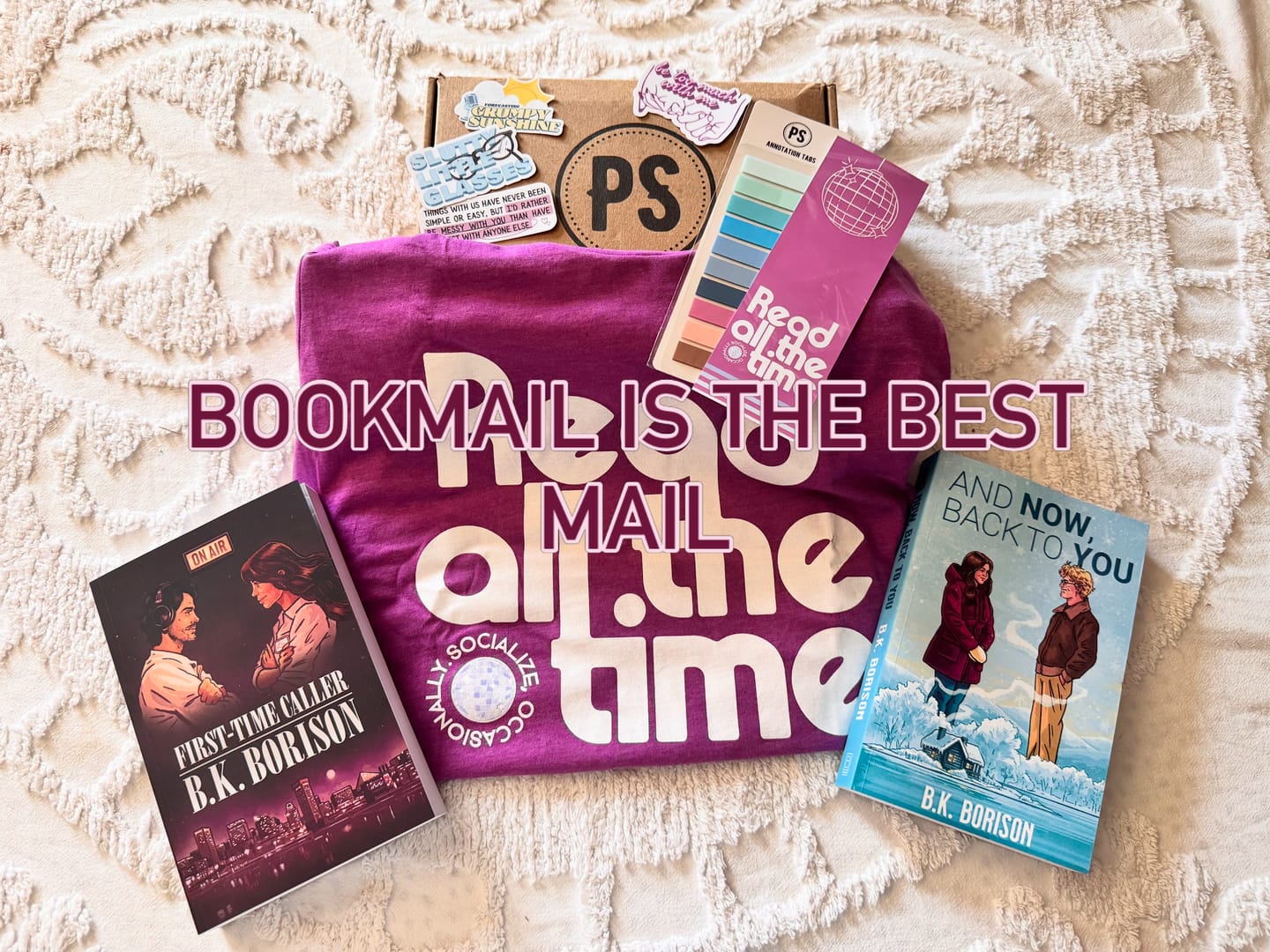 Customer photo review of First-Time Caller by B.K. Borison