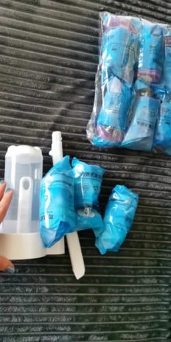 Customer photo review of Toilet Brush With Disposable Replacement Head