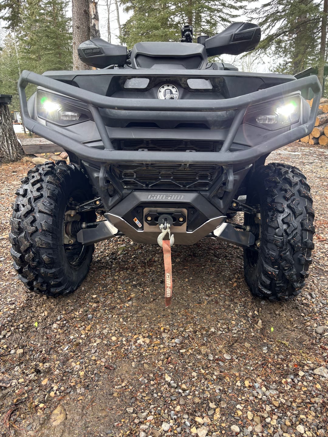 Customer photo review of Hawse Fairlead — CAN-AM