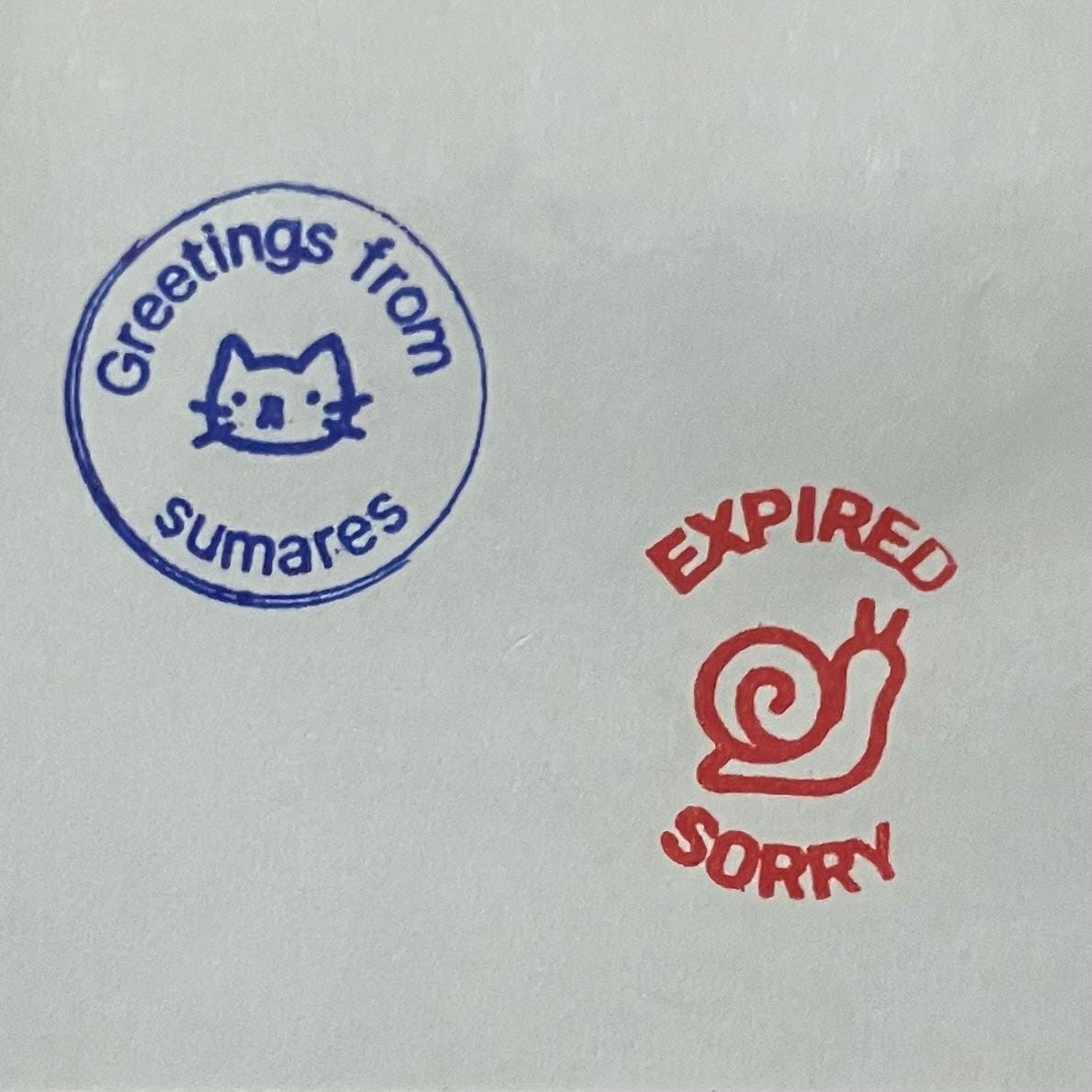 Customer photo review of Rubber Stamp﹘ Self-Inking Stamp﹘US