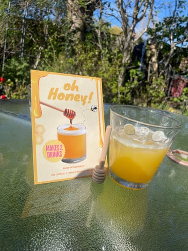 Customer photo review of Monthly Cocktail Subscription Box