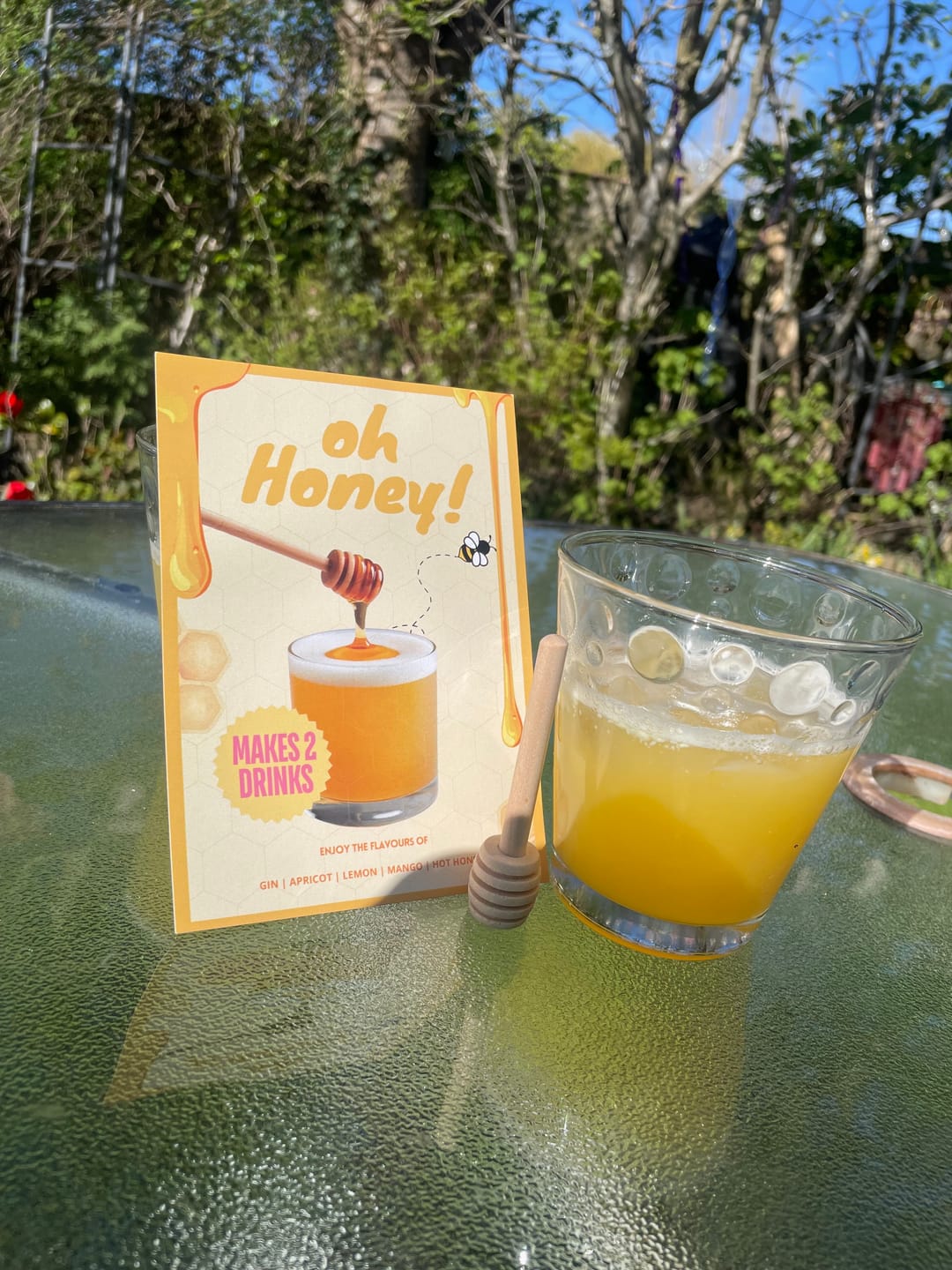 Customer photo review of Monthly Cocktail Subscription Box