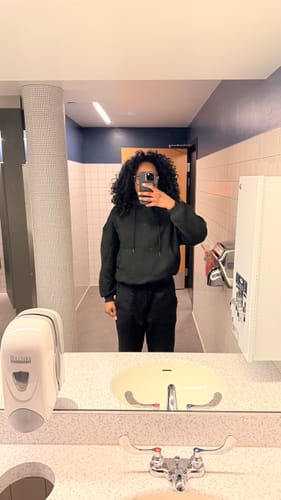 Customer photo review of OOPSIE-Relaxed Hoodie