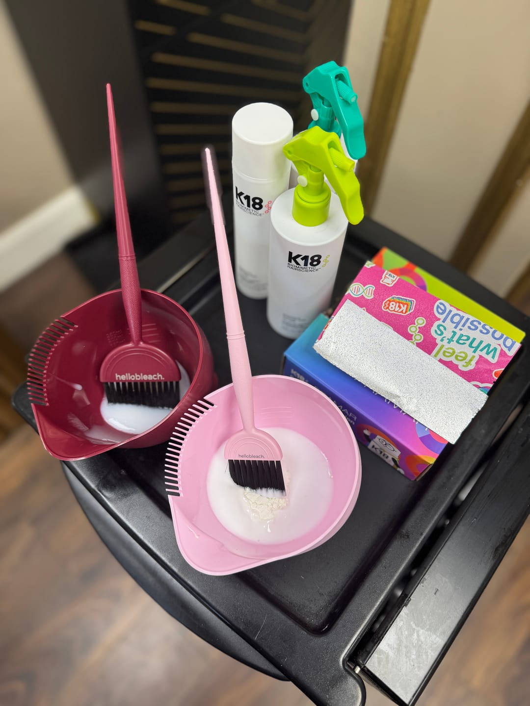 Customer photo review of Large Tint Brush
