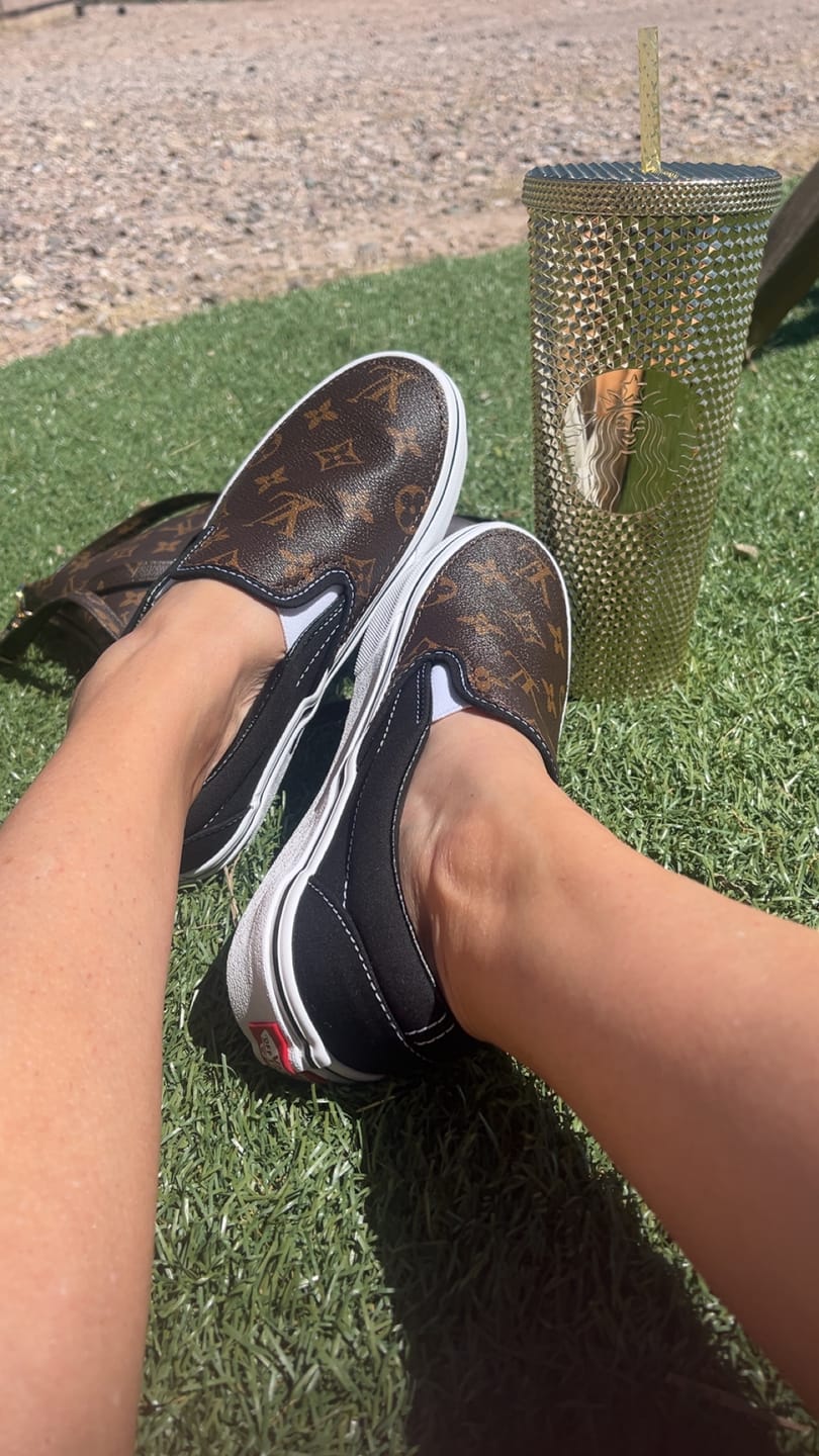 Customer photo review of OG Monogram Slip On