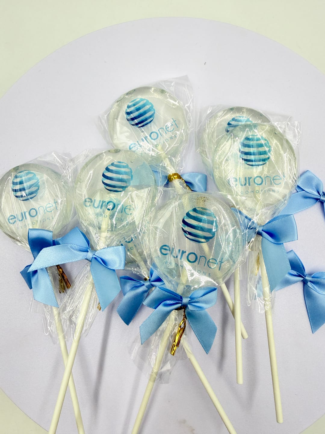Customer photo review of Logo im Lolli (Geschäftskunden) - Werbegeschenk mit logo