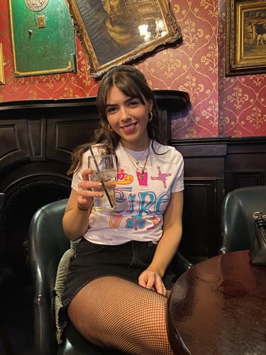 Customer photo review of Éire Symbols Baby Tee | Aoife Cawley