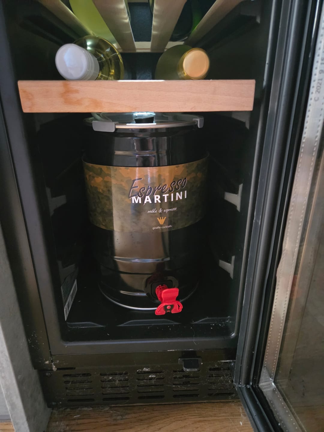 Customer photo review of Espresso Martini 5L Cocktail Keg