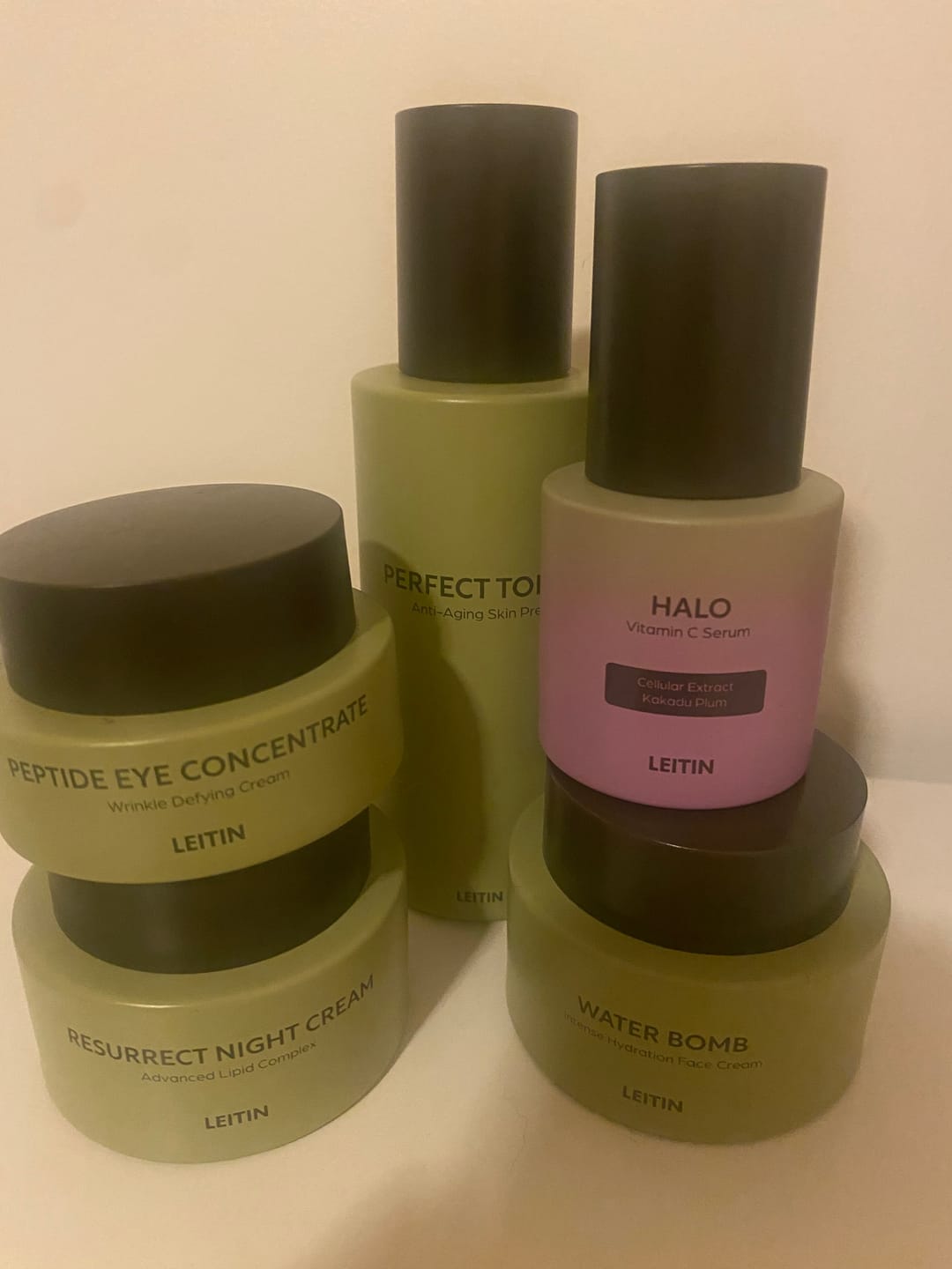 Customer photo review of Water Bomb Face Cream