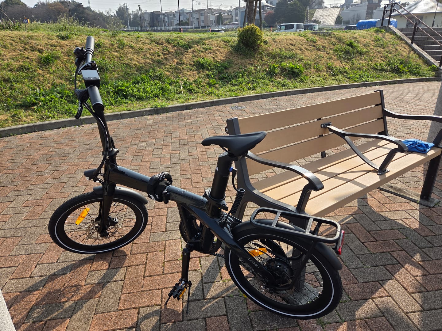 Customer photo review of Air Carbon 折りたたみ電動アシスト自転車