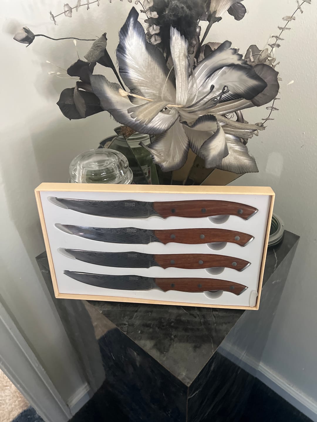Customer photo review of The Bushido Edition – Steak Knives by JIKKO®