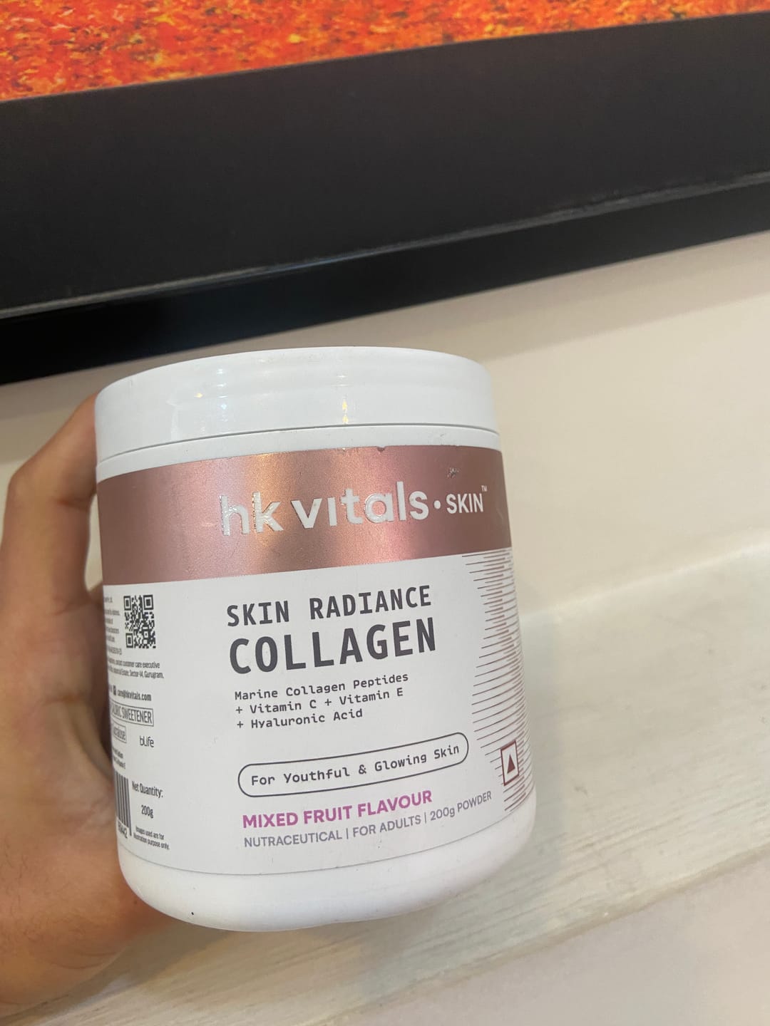 Customer photo review of HealthKart - Skin Radiance Collagen