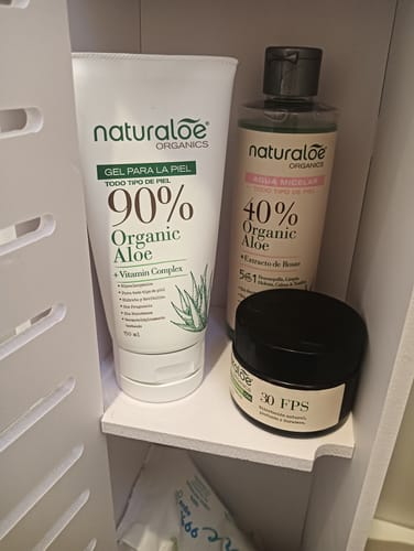 Customer photo review of Gel Puro de Aloe Vera Orgánico & Vitamin Complex® 150ml