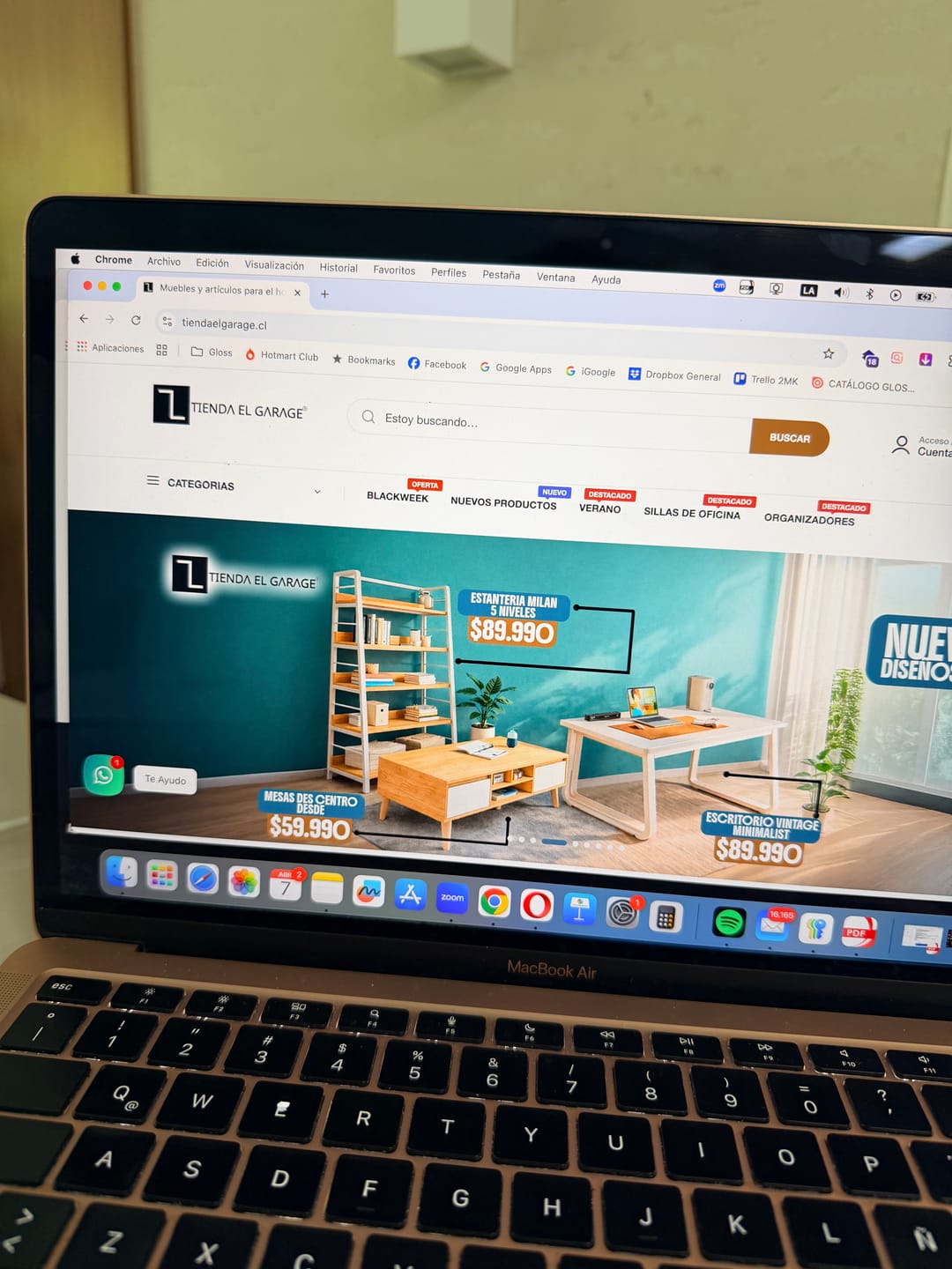 Customer photo review of Ecommerce en Shopify ➤ Plan Empresas