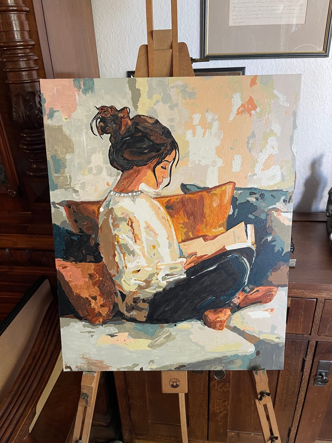 Customer photo review of Malen nach Zahlen - Sonntagszeit