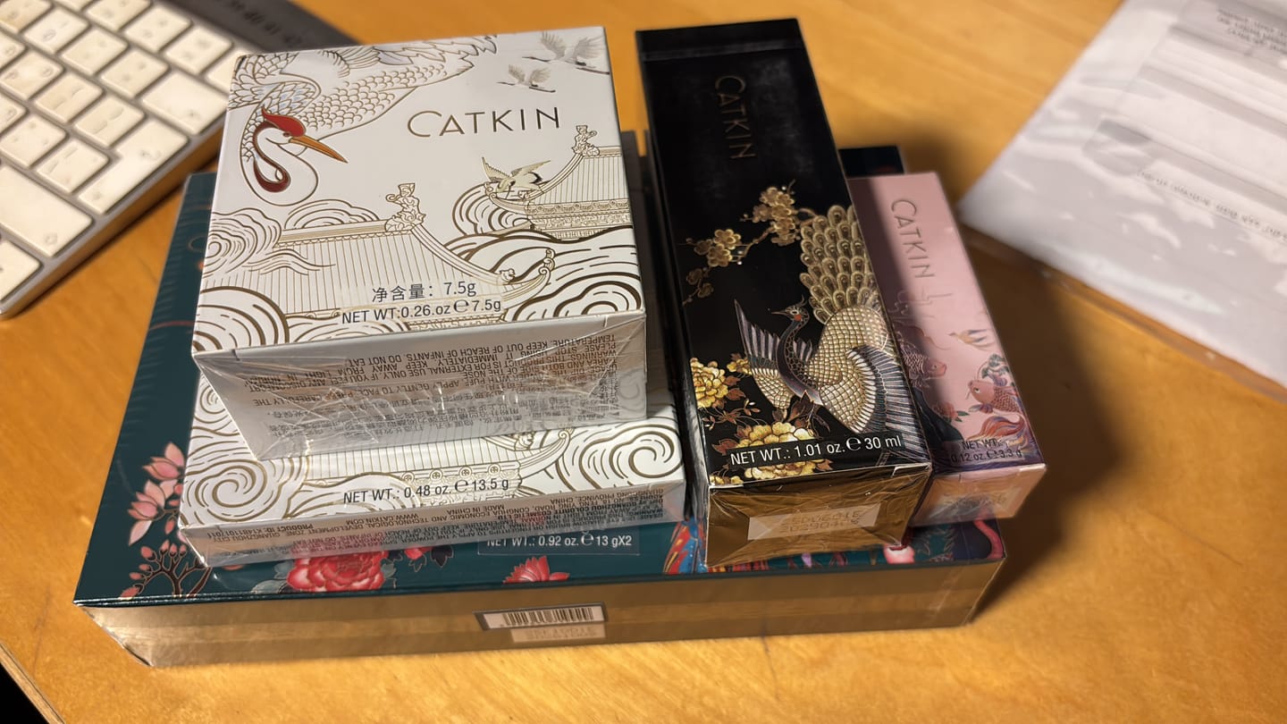 Customer photo review of CATKIN Skin Perfect Tinted Primer Base C03 Natural