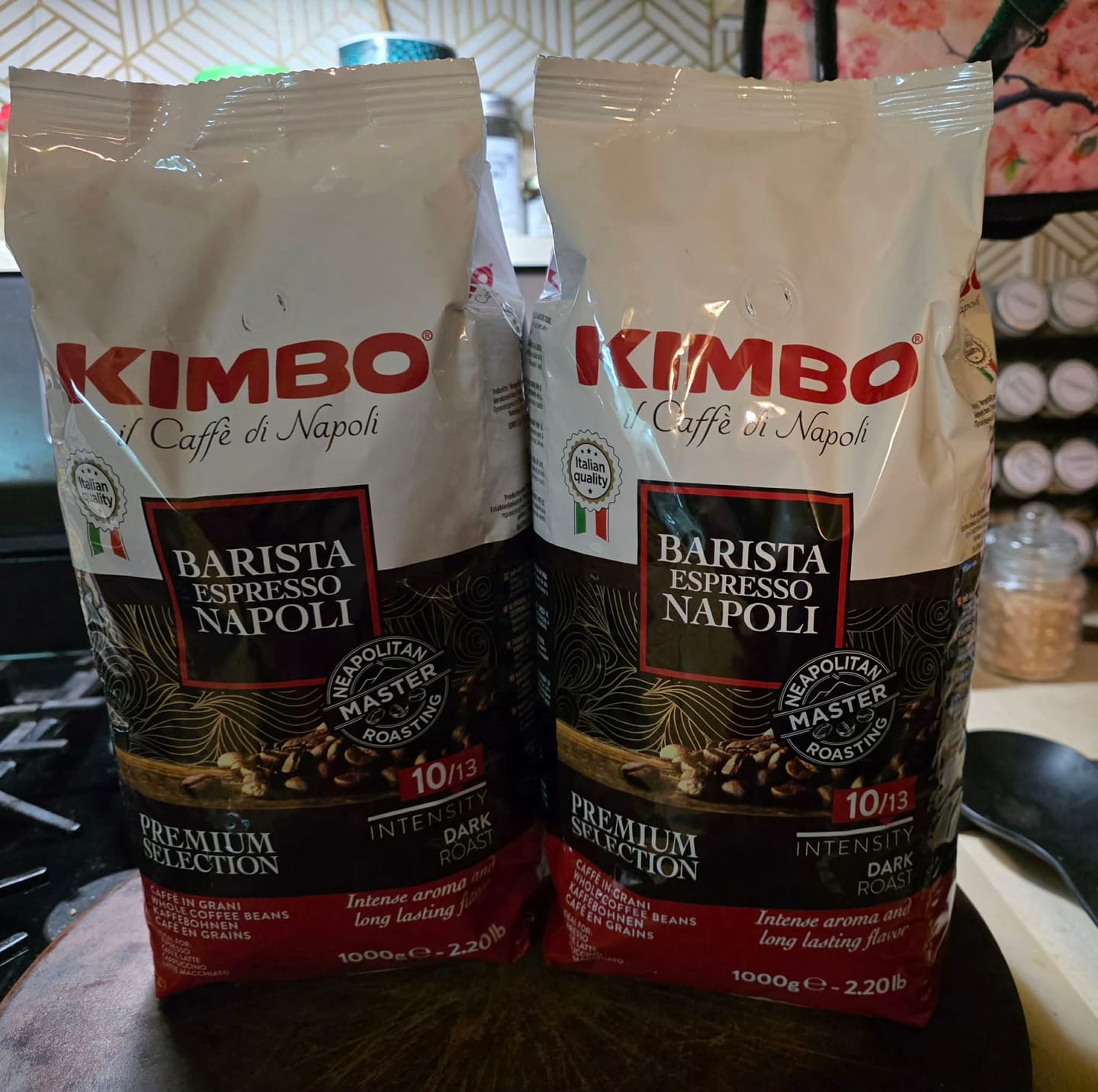 Customer photo review of Napoli - Whole Bean Coffee 2.2lb Bag