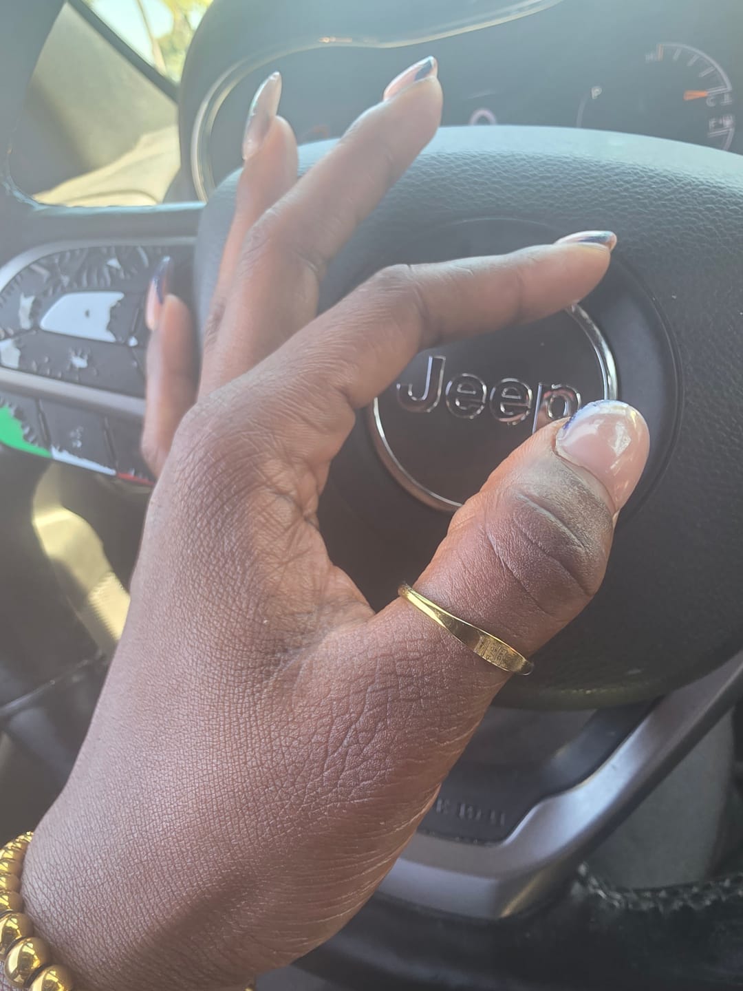 Customer photo review of Angelica® Angel Number Band