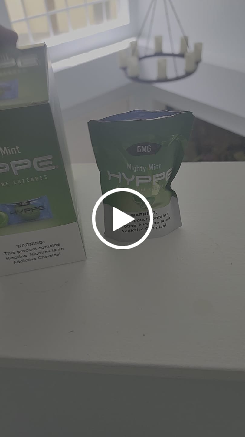 Customer video review of Nicotine Lozenges