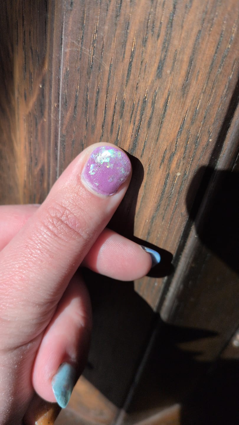 Customer photo review of Oh Berry Dipping Powder