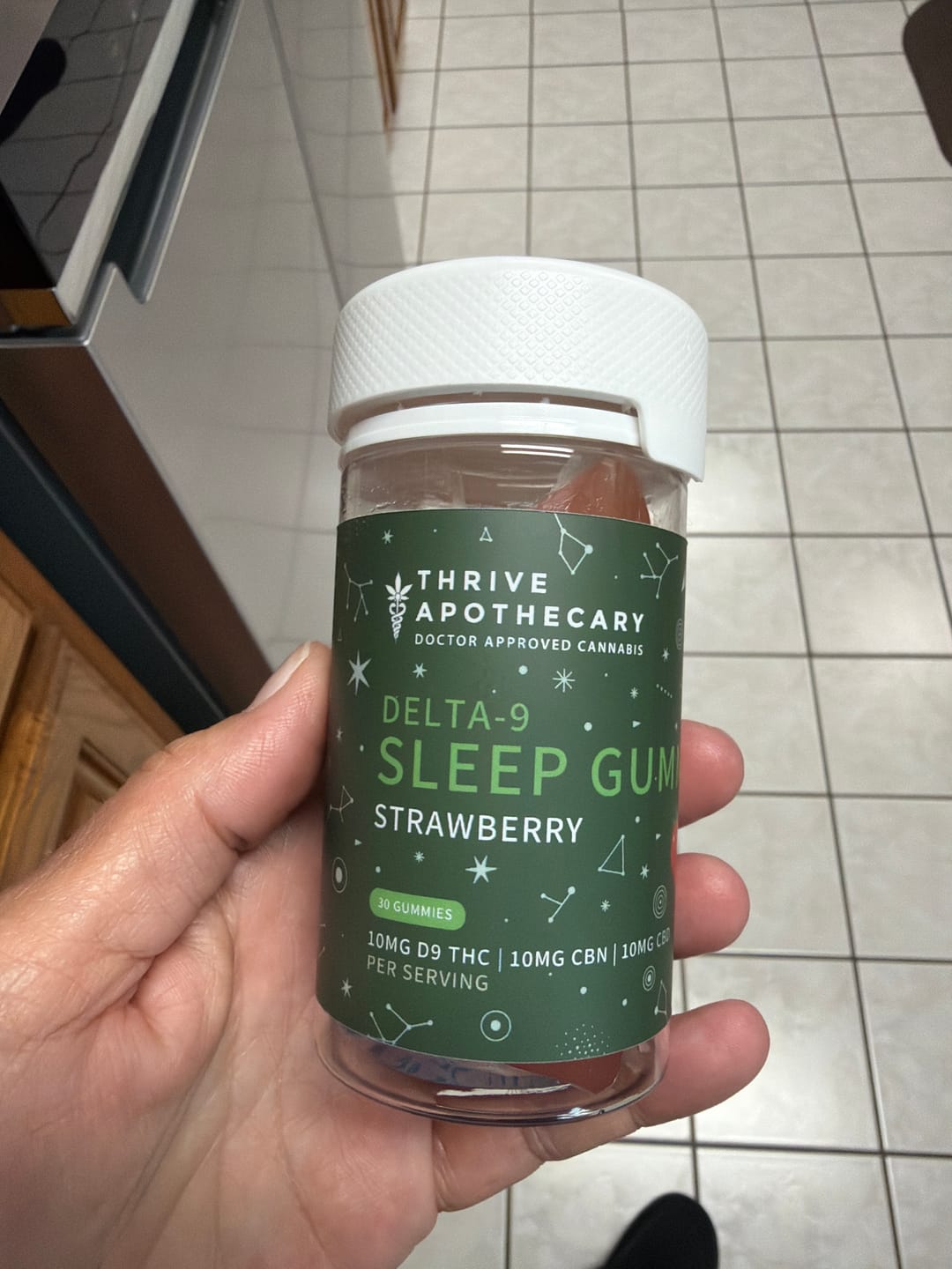 Customer photo review of Thrive Delta-9 SLEEP Gummy