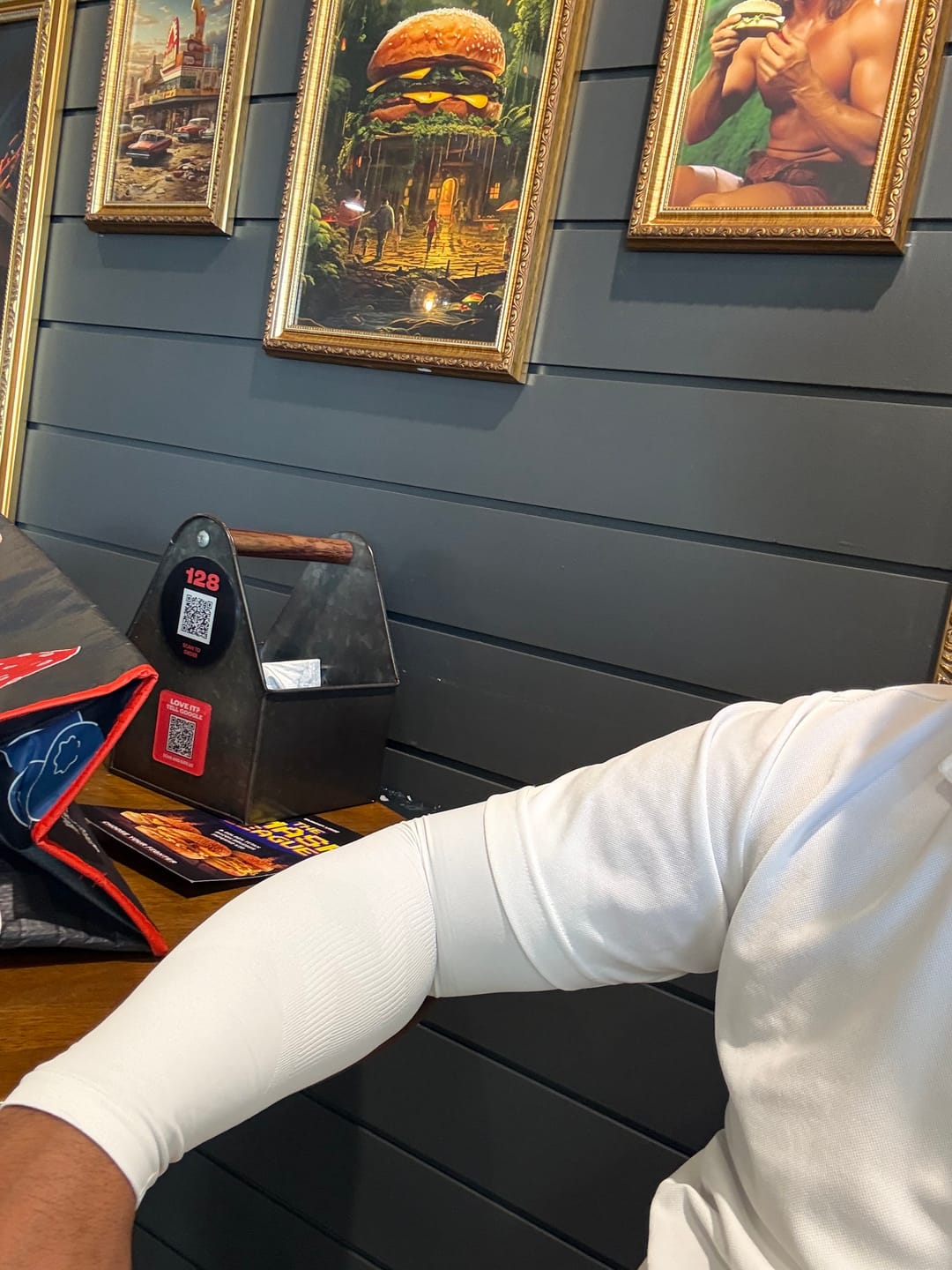 Customer photo review of KameLo Cooling Arm Sleeves UPF50+ UV Protection Work Outdoor Arm Sleeves Pair | AS-AQUA
