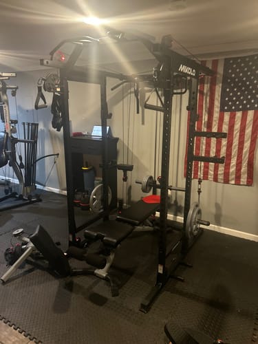 Customer photo review of K6-2.0 Ultra All-in-One Power Rack Functional Trainer (UPGRADED)