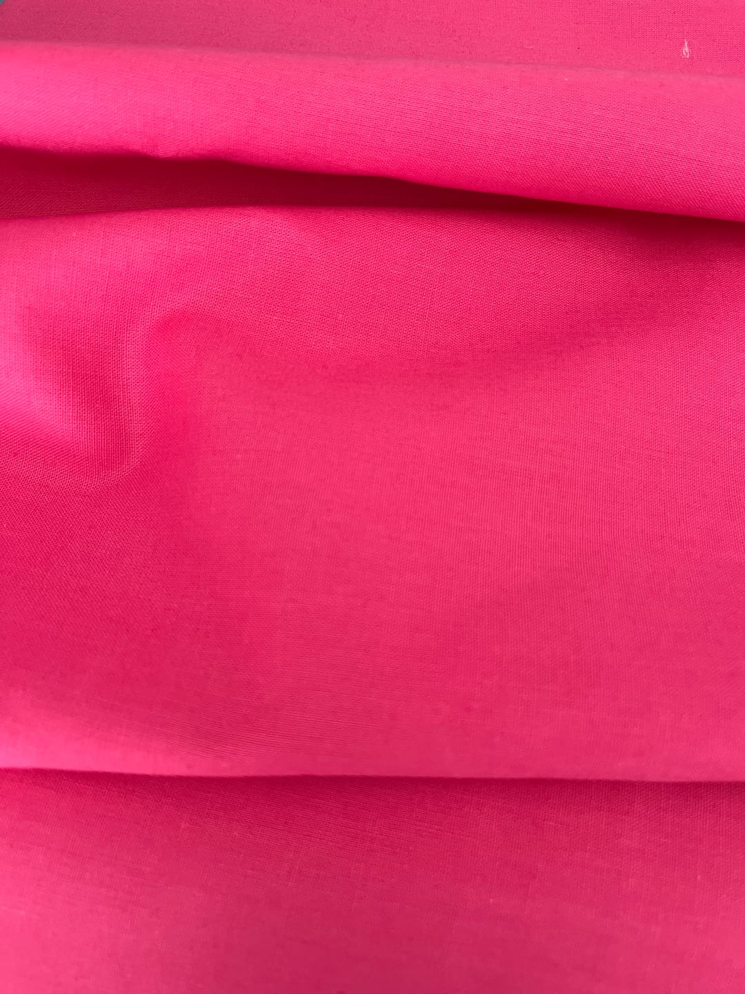 Customer photo review of Plain 100% Cotton Fabric