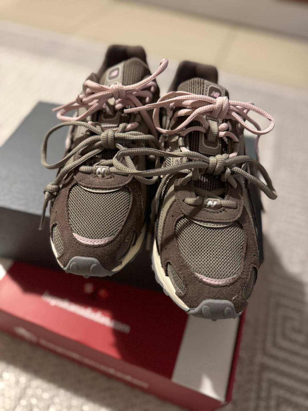Customer photo review of New Balance 204L Cortado with Pink Stone U204L273