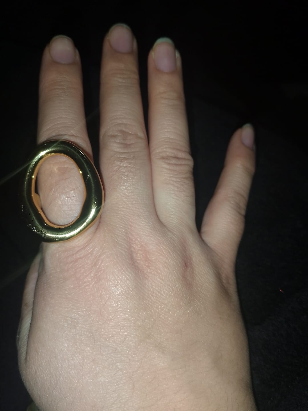 Customer photo review of Anillo Rust