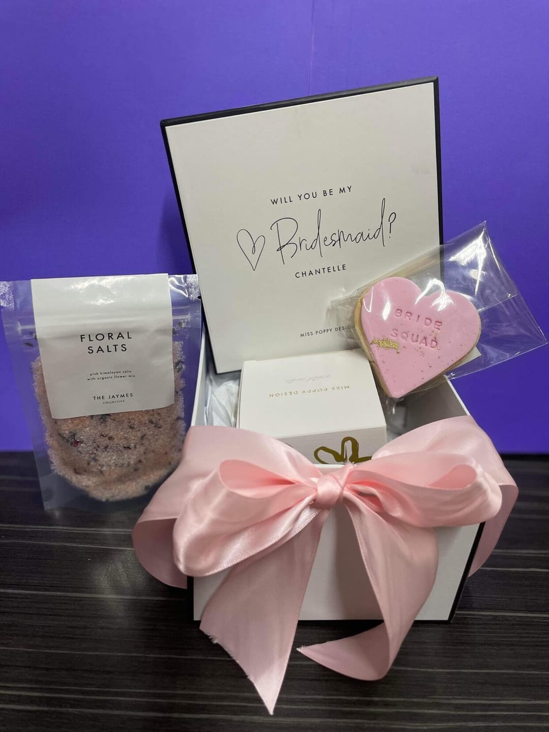 Customer photo review of Sweet Proposal Gift Box