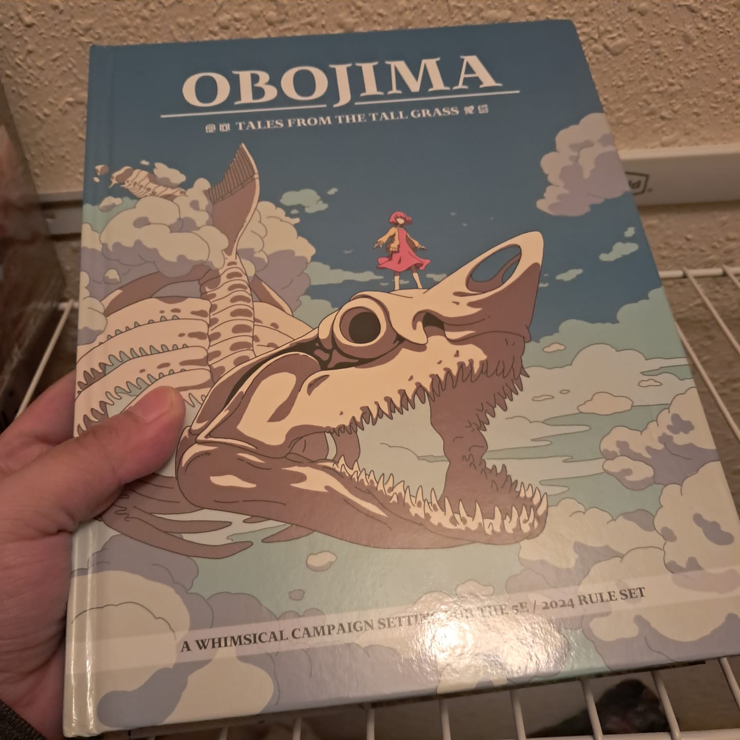 Customer photo review of Obojima: Tales from the Tall Grass – Hardcover Campaign Book