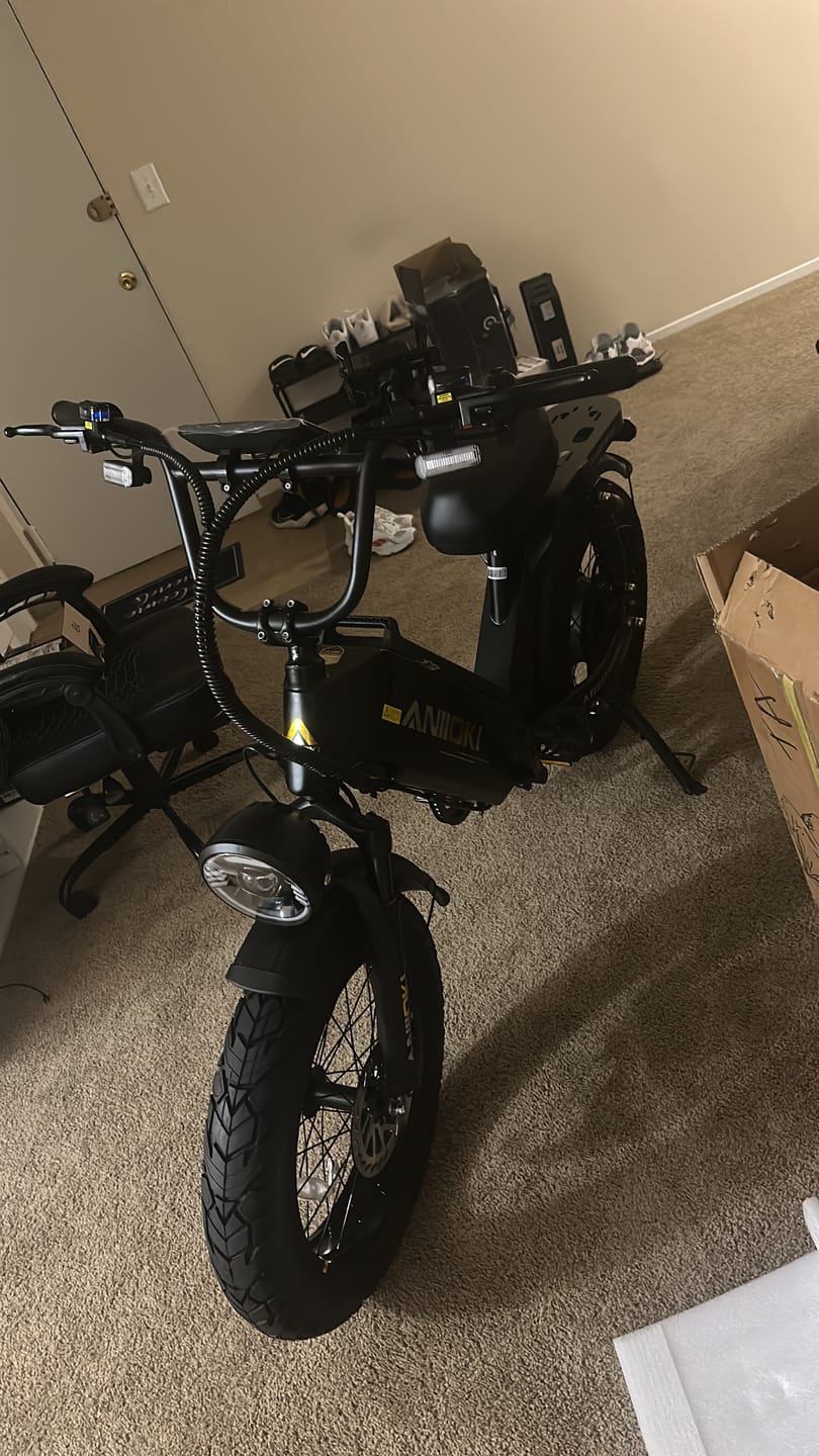 Customer photo review of Aniioki AQ177 Pro Max eBike(2026)