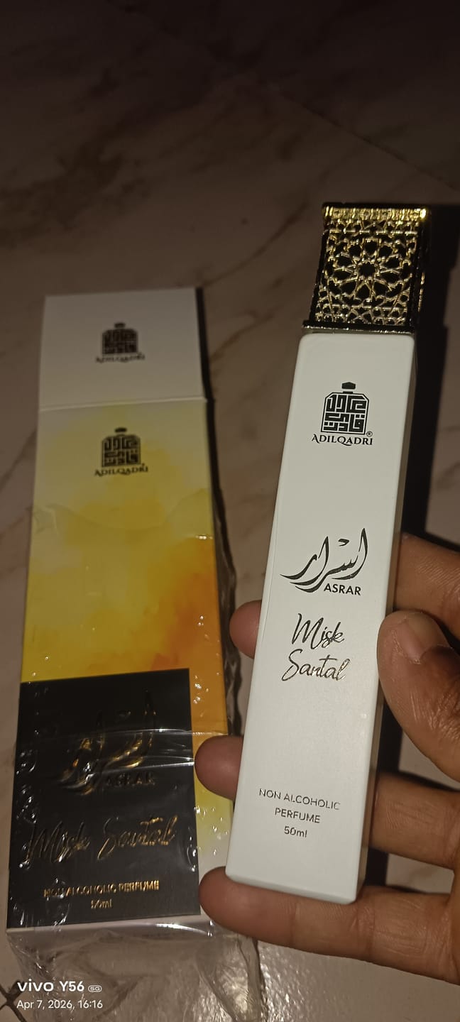 Customer photo review of Asrar Misk Santal Non Alcoholic Perfume Spray 50ml