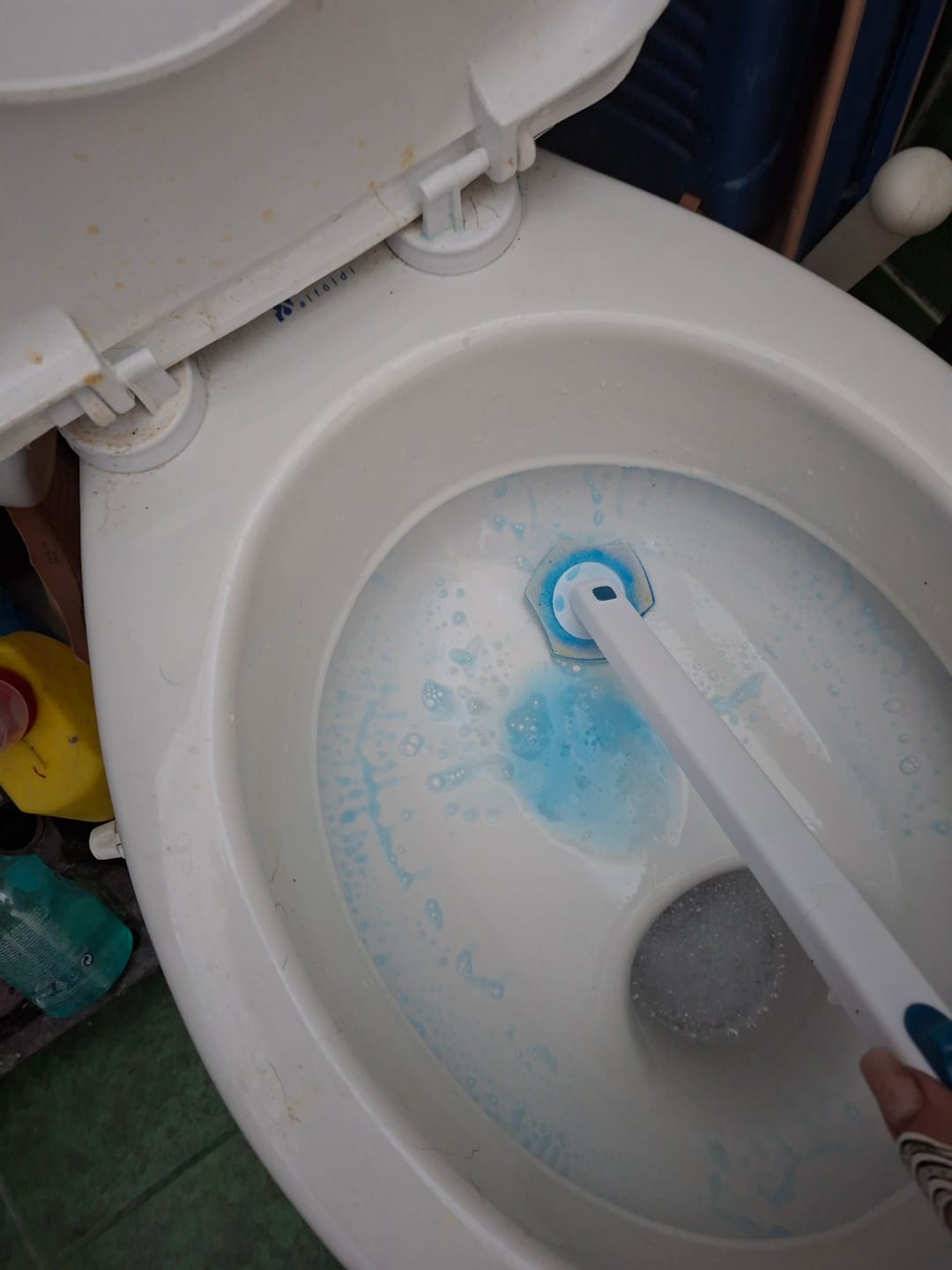 Customer photo review of Shine Master CleanPod – Eldobható higiénikus WC tisztító rendszer